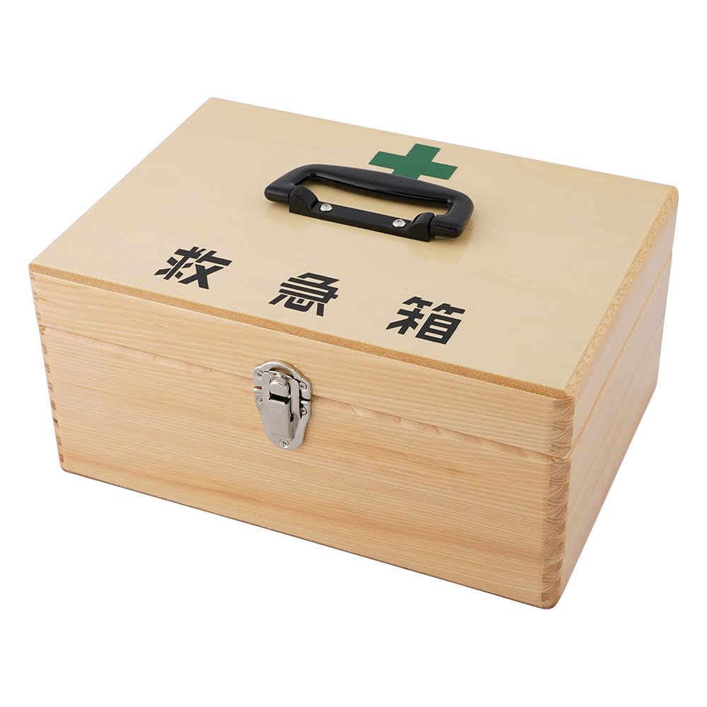 救急箱[木製] 中画像