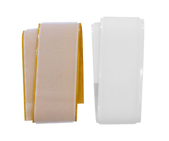 強力面ファスナー バリバリテープ 粘着付 50×500mm 白 1セット（2組入）画像