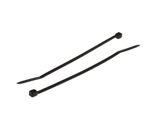 結束バンド　71mmx1.6　mm　黒　ナイロン　66　1袋(100個入)画像