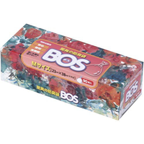 驚異の防臭袋BOS　箱型Mサイズ白　1箱(90枚)画像