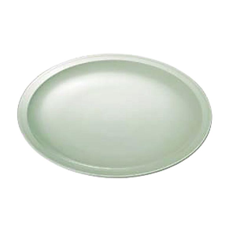 メラミン食器 青磁 CS-35 高台皿1尺2寸 エンテック画像