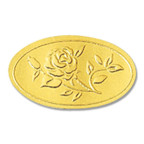 ギフトシール ローズエリプス ２０４片画像