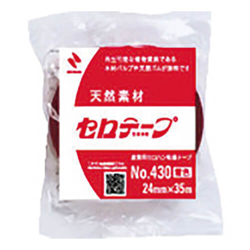 ニチバン セロテ－プ着色赤4301T 24mm×35m 4301T24画像