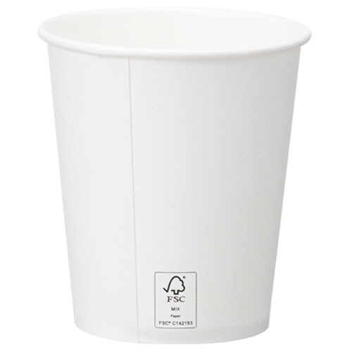 ﾎﾜｲﾄﾍﾟｰﾊﾟｰｶｯﾌﾟ 205mL(7ｵﾝｽ) 1ﾊﾟｯｸ(40個)画像