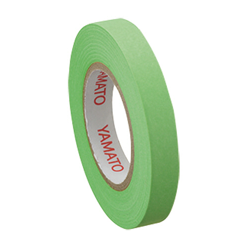 ﾒﾓｯｸ ﾛｰﾙﾃｰﾌﾟ 蛍光紙 つめかえ用 7mm幅 ﾗｲﾑ 1ﾊﾟｯｸ(4巻)画像