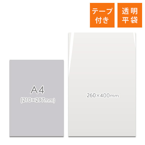 商品の梱包に便利なOPP袋