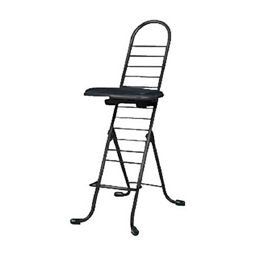 ﾌﾟﾛﾜｰｸﾁｪｱ ｽｩｲﾝｸﾞ 黒 1脚