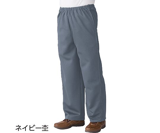 両脇全開スウェットパンツ（紳士用）　ネイビー　M画像