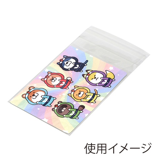 ピュアパック 04T 6.1-8.8 ミニトレカサイズ 薄い透明のパッケージに収められたコレクションカードが見える状態