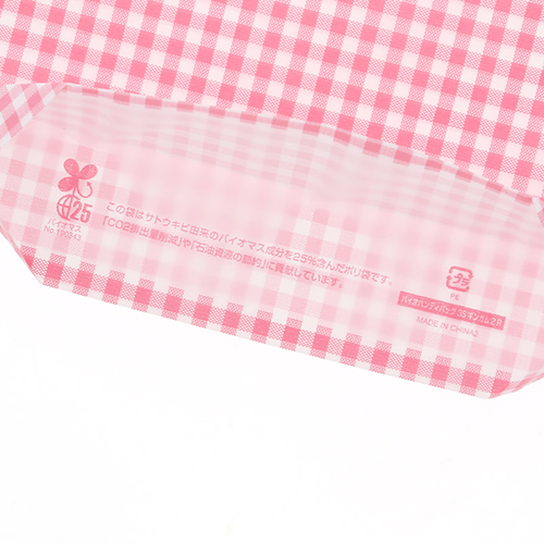 商品のお持ち帰りに！手抜き加工のポリ袋