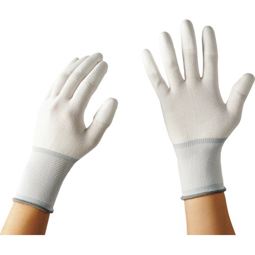 13ｹﾞｰｼﾞ ｳﾚﾀﾝｺｰﾄ手袋 ﾊﾟｰﾑﾀｲﾌﾟ L 1ﾊﾟｯｸ(10双)画像