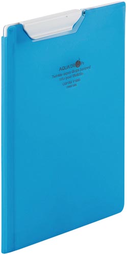 クリップファイル　Ａ５　青画像