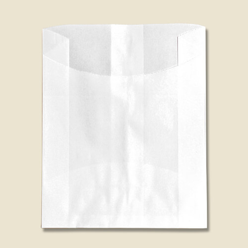 耐油スナック袋 白無地画像