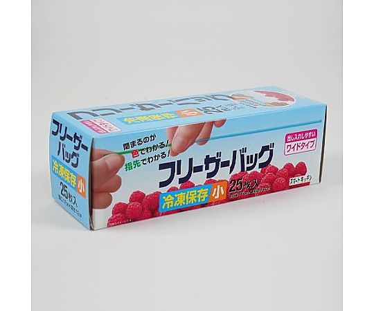 170x120mm 冷凍保存袋(透明/ｼﾞｯﾊﾟｰ付/25枚)画像