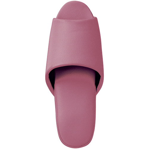 抗菌ﾋﾞﾆｰﾙﾚｻﾞｰ調ｽﾘｯﾊﾟ(前開き) ﾗｲﾗｯｸ 1足画像