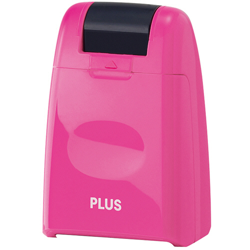 個人情報保護ｽﾀﾝﾌﾟ ﾛｰﾗｰｹｼﾎﾟﾝ 本体 ﾋﾟﾝｸ 1個画像