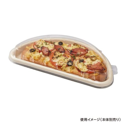 ST-300ハーフ蓋 透明なプラスチック製品の上面が見える状態