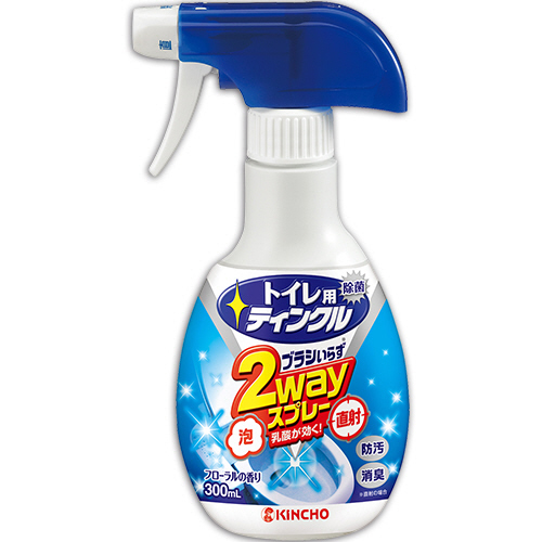ﾄｲﾚ用ﾃｨﾝｸﾙ ﾄｲﾚ洗剤 直射･泡 2wayｽﾌﾟﾚｰ 本体 300ml 1本画像