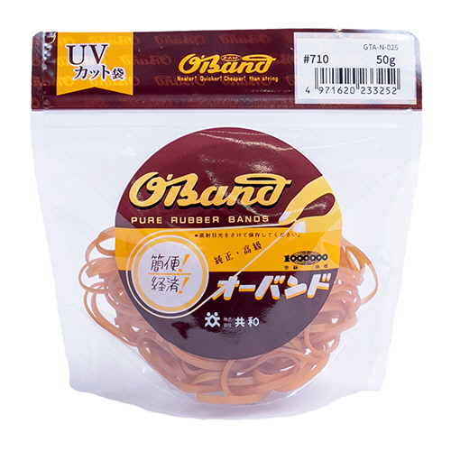 ｵｰﾊﾞﾝﾄﾞ #710 内径178mm 50g入 透明袋 1袋画像