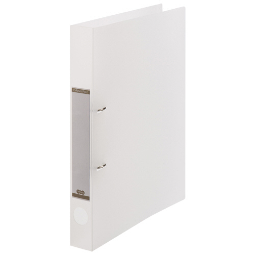 Dﾘﾝｸﾞﾌｧｲﾙ A4ﾀﾃ 2穴 200枚収容 20mmとじ 背幅38mm ｸﾘｱ 1冊画像