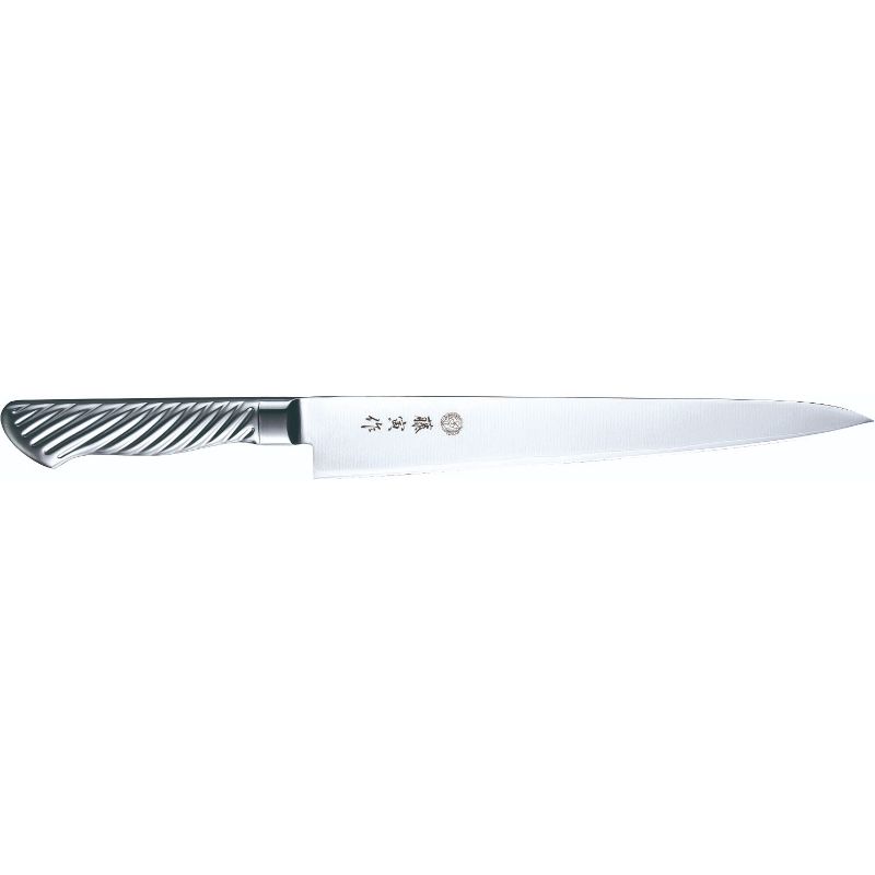 包丁　藤寅作　DP割込共柄　筋引　240mm　FU-886　藤次郎画像