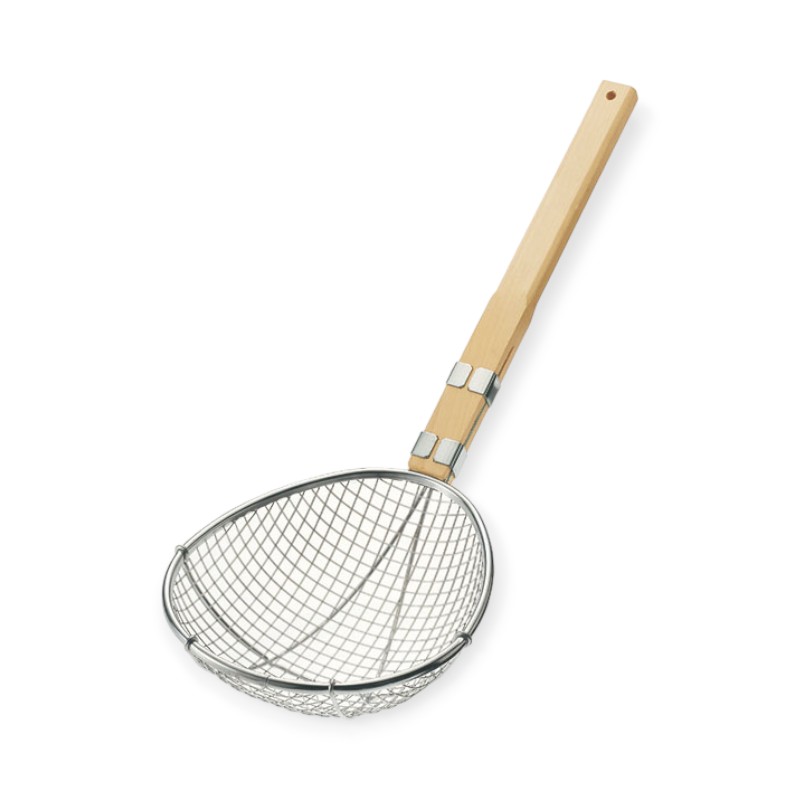 うどん用品 TS 極荒すくい網スイノー型 特大 30535画像