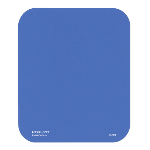 ﾏｳｽﾊﾟｯﾄﾞ 再生PETﾀｲﾌﾟ ｸﾘｱﾌﾞﾙｰ 1枚画像