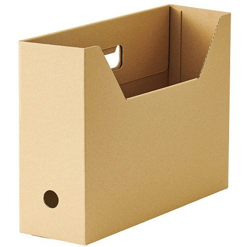 ﾎﾞｯｸｽﾌｧｲﾙ(ﾅﾁｭﾗﾙ) 軽量ｴｺﾀｲﾌﾟ A4ﾖｺ 背幅100mm 1ﾊﾟｯｸ(5冊)画像