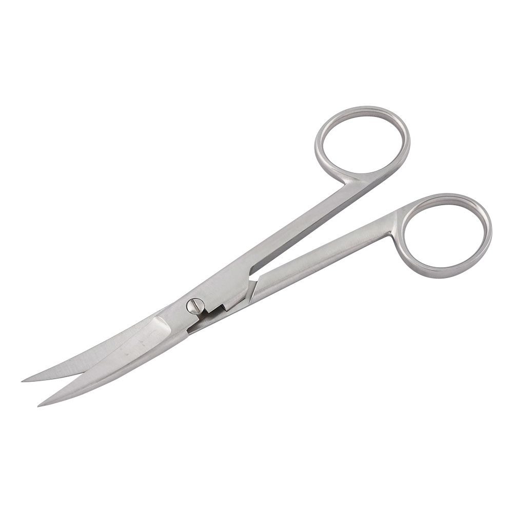 外科剪刀（ハズシ・エコノミータイプ）　両尖　曲画像