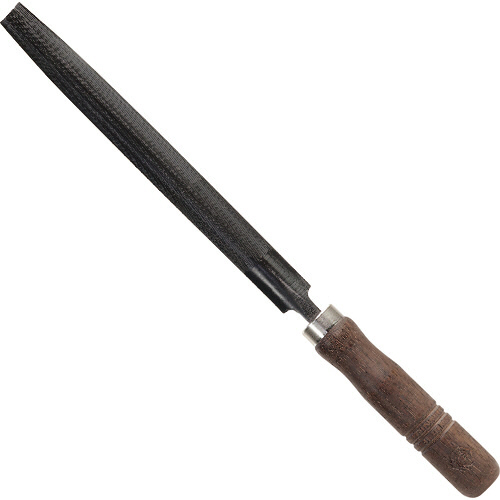 ｼﾞｪｯﾄﾌﾞﾗｯｸﾔｽﾘ 鉄工 中目 半丸 刃長175×全長325mm 1本画像