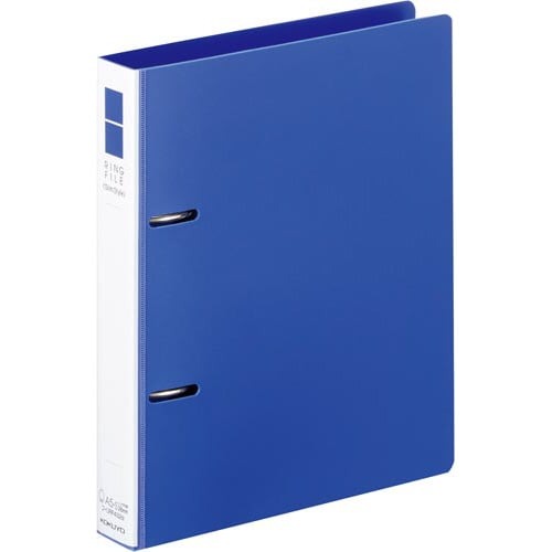 リングファイル＜スリム＞Ａ５Ｓ・２２０青×１０画像