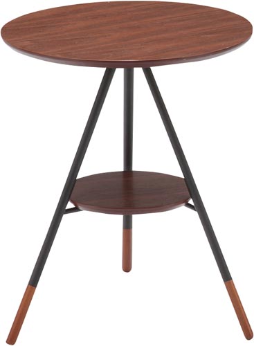 オーレ　サイドテーブル　ダークブラウン画像