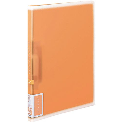 レバーファイル＜コロレー＞Ａ４縦　橙画像