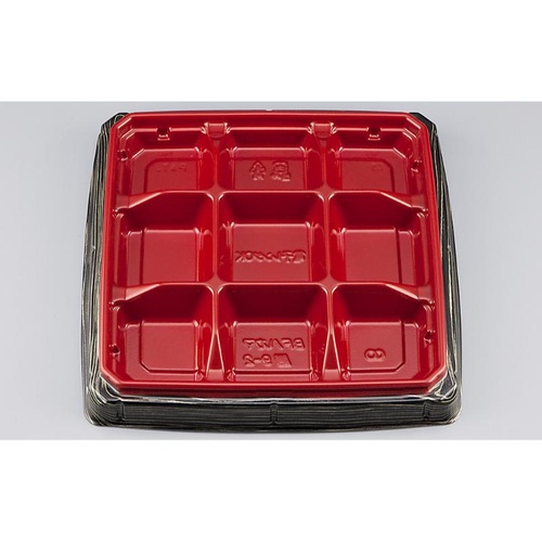 シーピー化成 弁当容器 BFハカマ膳9-2 金板目 本体(N)画像