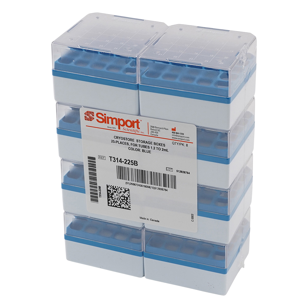 クライオストレージボックス　Cryostore（TM）　青　8個入画像