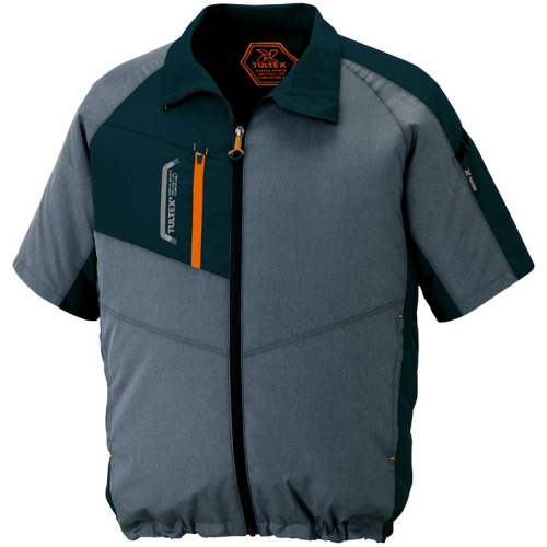 TULTEX(ﾀﾙﾃｯｸｽ) 半袖ｼﾞｬｹｯﾄ 空調服対応 240Tﾏｲｸﾛﾀﾌﾀ ﾓｸﾁｬｺｰﾙ SS 1着画像
