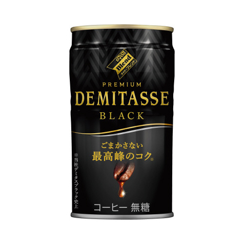 ダイドーデミタスＢＬＡＣＫ　１５０ｇ　３０缶画像