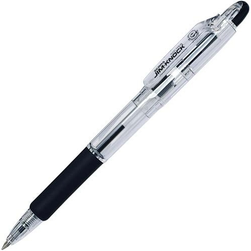 ノック式ボールペン　ジムノック０．７ｍｍ　黒画像