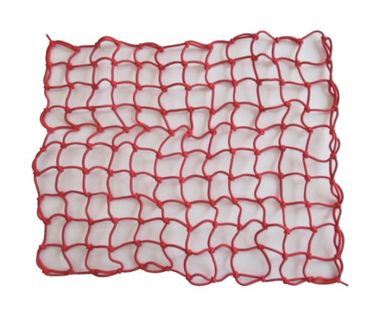 多目的カラーゴムネット　レッド　約50cm×約60cm画像