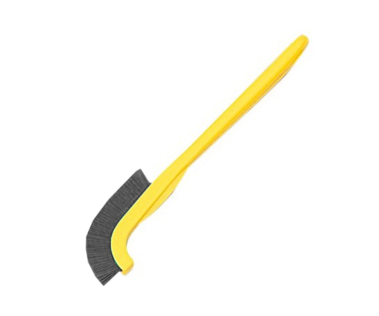 作業用ブラシ　黄　豚毛　1本入画像