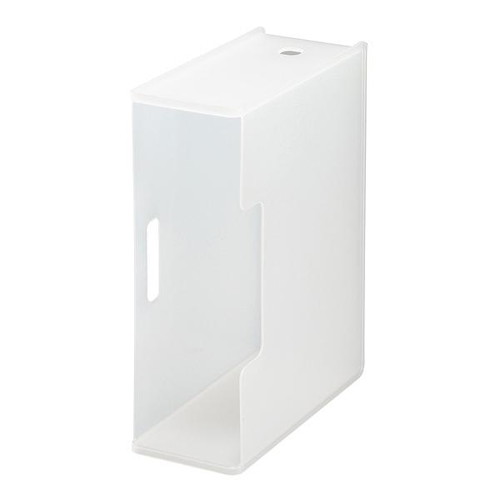 ファイルボックス A4 書類収納 半透明 squ＋ ナチュラ ソーフィス画像