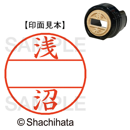 ﾃﾞｰﾀｰﾈｰﾑEX12号 ﾏｽﾀｰ部(印面) 既製 浅沼 1個画像
