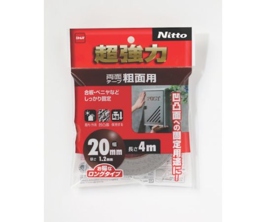 超強力両面テープ粗面用20×4