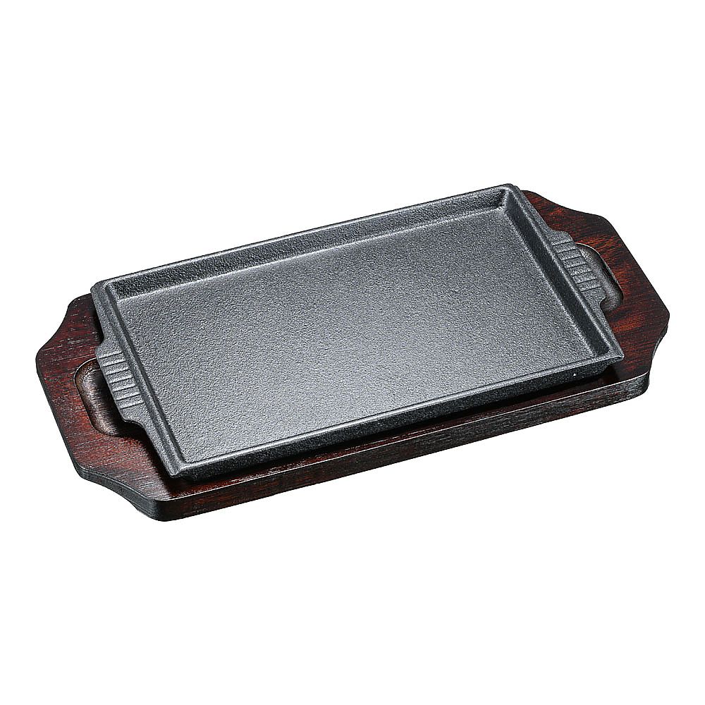 ステーキ皿 角型 24cm画像