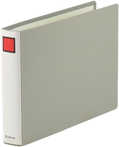 キングファイルＧ灰Ａ４横　背幅４６ｍｍ画像