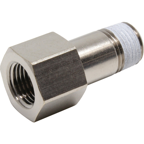 ﾁｭｰﾌﾞﾌｨｯﾃｨﾝｸﾞ 延長継手ﾌﾞｯｼｭﾁｭｰﾌﾞ1ﾈｼﾞ01 1個画像