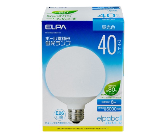 電球形蛍光灯G形 40W形画像