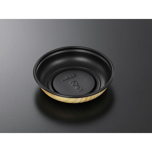 中央化学 どんぶり容器 SD 庵里丼 M19 BK-輪Y 本体 発泡画像