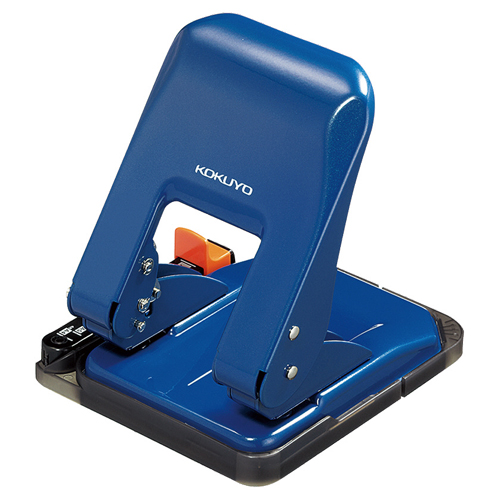 2穴ﾊﾟﾝﾁ ﾗｸｱｹ 37枚穿孔 青 1台画像