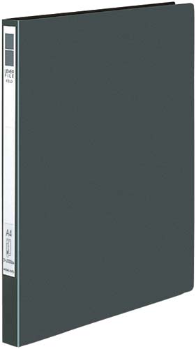 レバーファイル＜Ｅｚｅ＞Ａ４縦１２ｍｍ　濃灰１０冊画像